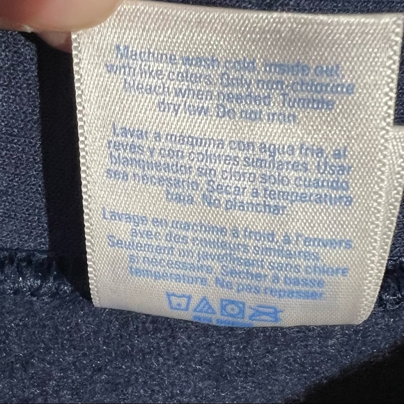 Colorado State Flag Hoodie Women's Large Fishing Themed Hooded Sweatshirt Blue - Picture 8 of 9